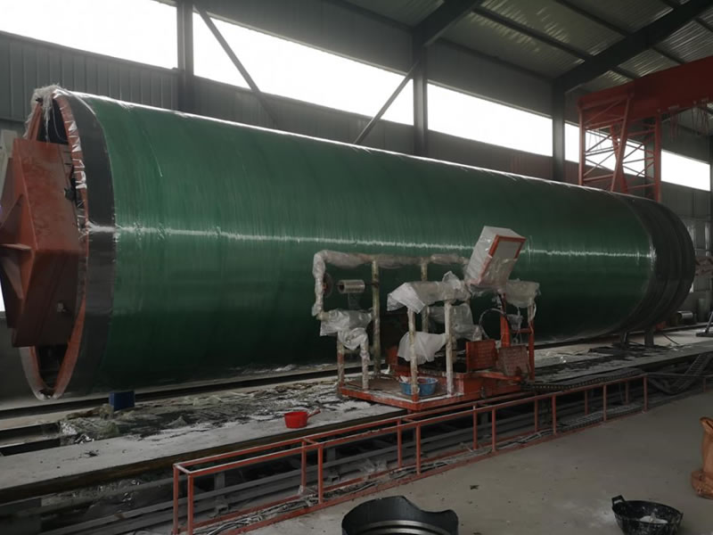 Fiberglass Reinforced Polymer Helical Septic Tank